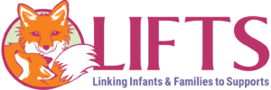 LIFTS logo – Linking Infants and Families to Supports, representing Healthy Mothers Healthy Babies Montana’s perinatal and family support programs.