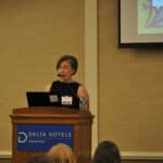 stephanie morton opening the conference