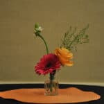 fresh flowers for conference decor